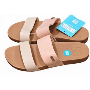 Reef Hali Two-Tone Slide Sandal